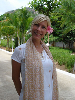 Birgit Letterhaus in Indien